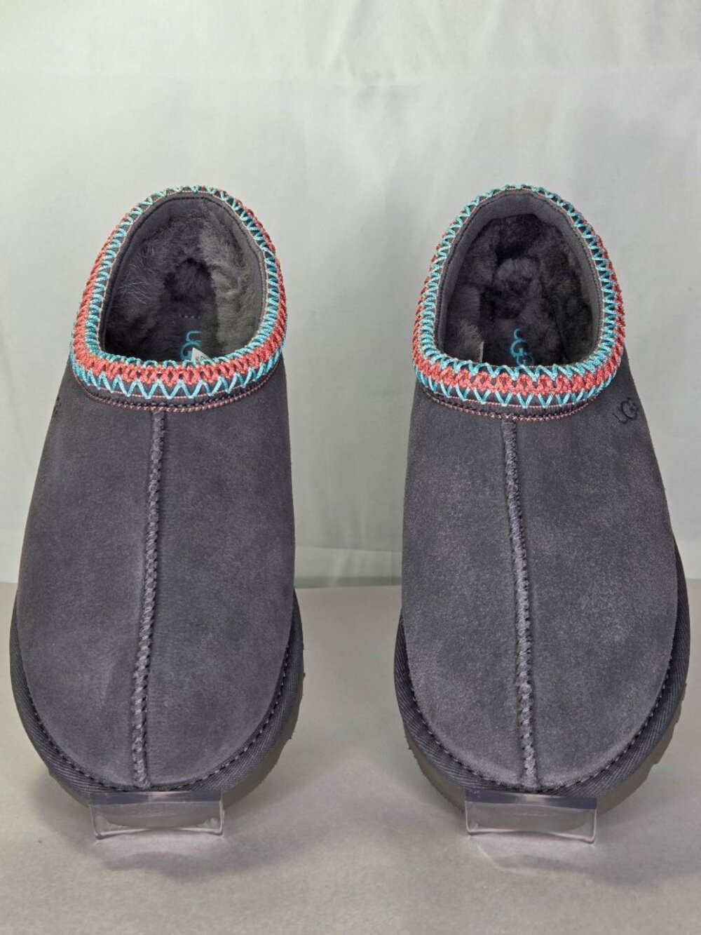 UGG Women's Tasman II Slippers Dark Grey - Picture 2 of 8